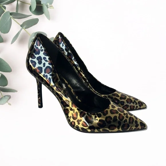 Katy Perry Leopard Print High Heels – Fierce & Stylish! 🐆✨ - Picture 1 of 4